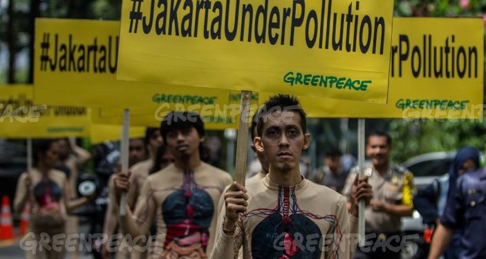 Greenpeace : Pemerintah Lamban Atasi Polusi Udara Jakarta