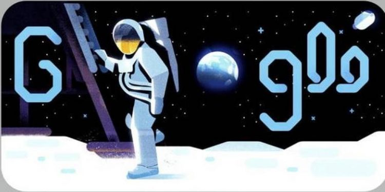 Google Doodle Tampilkan Pendaratan Apollo 11