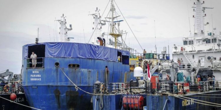 Kapal Buronan Interpol Ditangkap di Indonesia