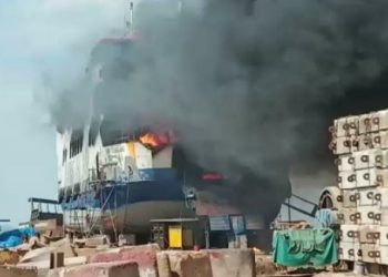 Kapal Roro Terbakar di Kepri, 10 Orang Terluka
