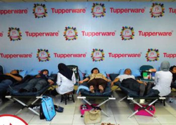 Tupperware Indonesia Pecahkan Rekor Dunia Donor Darah