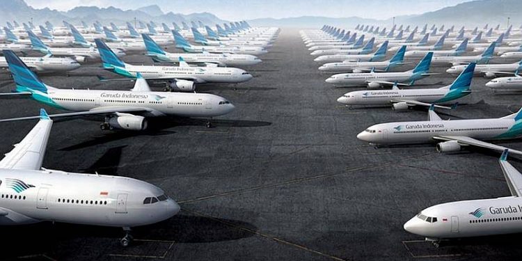 Restatement : Garuda Merugi Rp2,45 Triliun di 2018