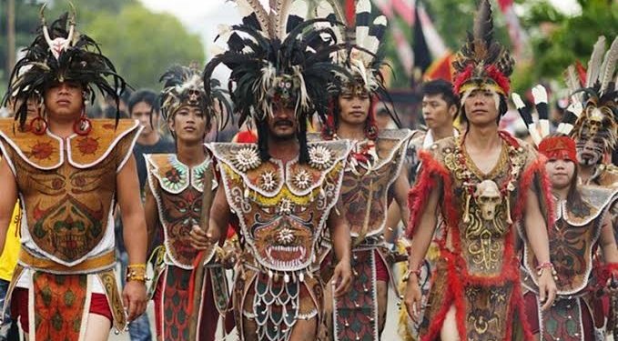  Pesona  Budaya Dayak  Diajang Kelam Tourism Festival 2022 