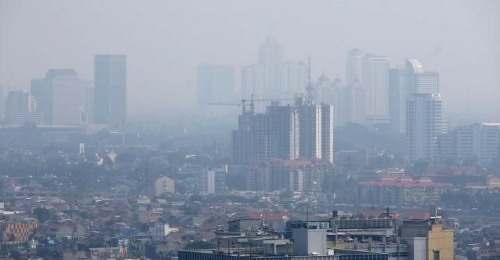 Kualitas Udara di Jakarta Paling Tidak Sehat di Dunia Hari Ini