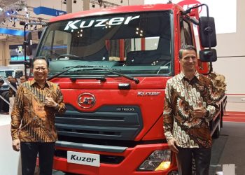 UD Trucks Jepang Pamer Teknologi Truk Masa Depan di GIIAS 2019