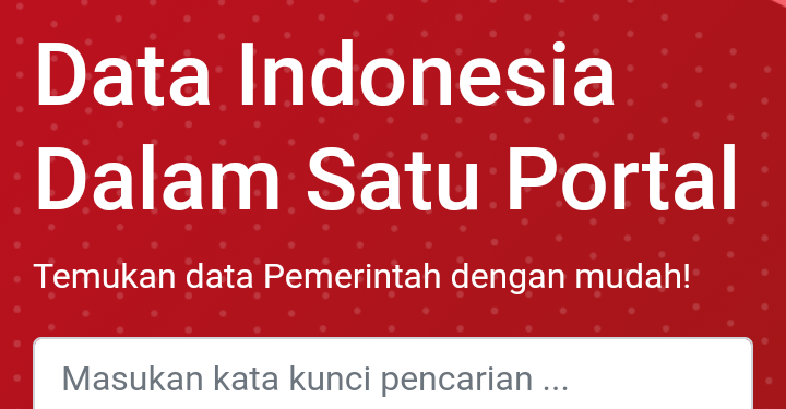 Ini Tujuan Mulia Portal Satu Data, Tapi… 1