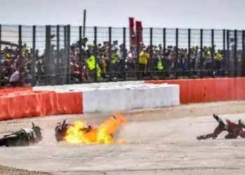 Crash Horor Bersama Dovizioso, Quartararo Salahkan Rins