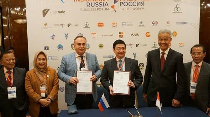 Diajang Festival Indonesia-Rusia, Komoditi Jateng Jadi Primadona
