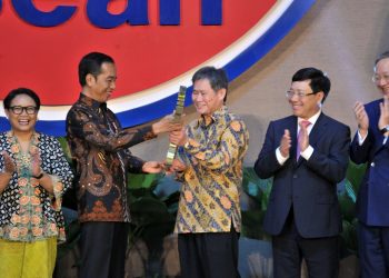 Presiden Jokowi Resmikan Kantor ASEAN di Indonesia