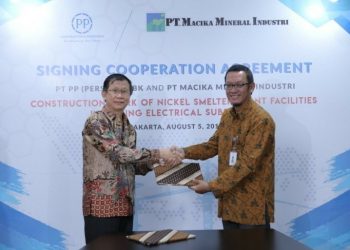 PT PP Raih Kontrak Baru Proyek Smelter Feronickel dan Jalan Tol
