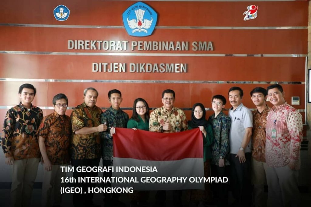 Pertama Kalinya, Indonesia Ukir Prestasi Dunia Diajang Olimpiade Geografi 1