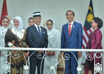 Presiden Jokowi Terima Kunjungan Raja Malaysia