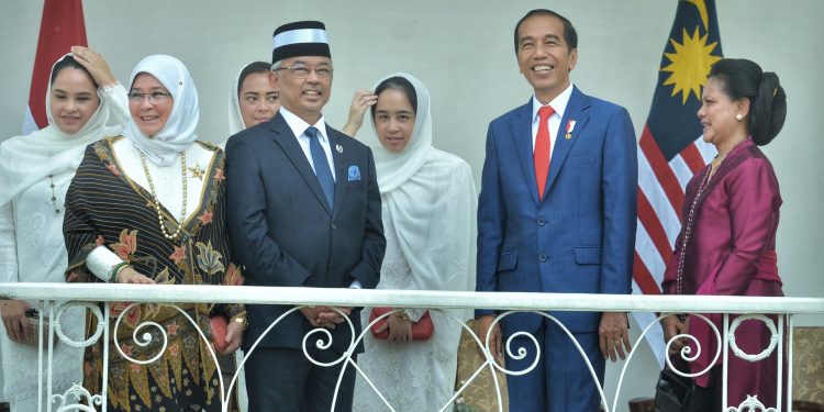 Presiden Jokowi Terima Kunjungan Raja Malaysia