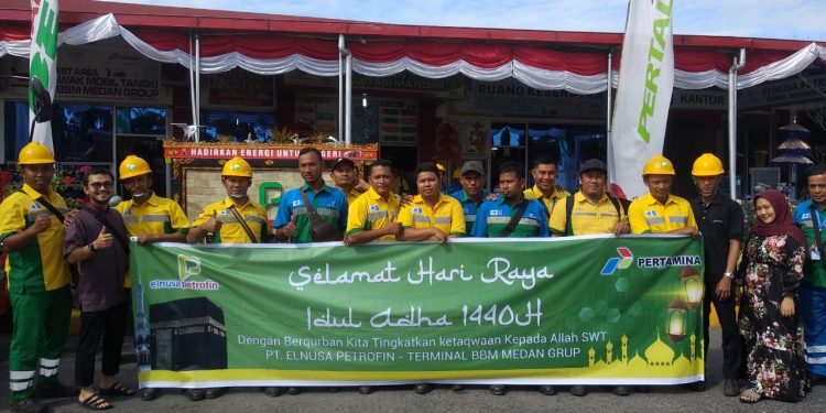 Elnusa Petrofin Sebar Hewan Kurban ke Sejumlah Daerah 1
