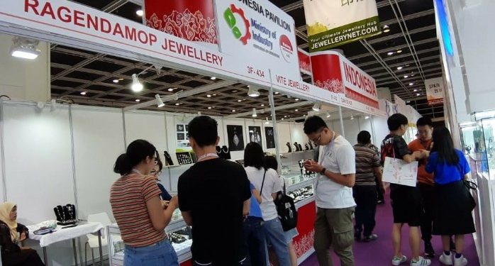 Enam IKM Perhiasan Indonesia Mejeng di Pameran Hongkong