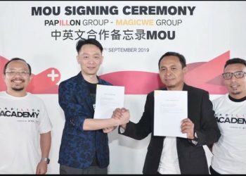 Kolaborasi Papillon Group dan Sync Wind  Kembangkan Jaringan Talent Skala Global