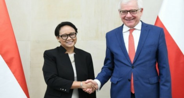 Gagas Indonesia-Visegrad Forum, Menlu RI Minta Dukungan Polandia