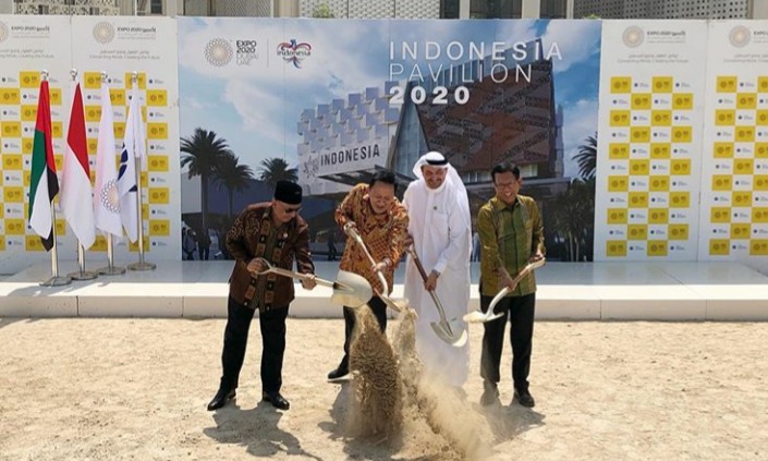 Paviliun Indonesia Mulai Dibangun di Arena Expo 2020 Dubai 1