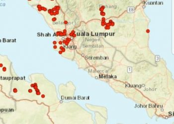 Titik Panas Terdeteksi di Malaysia dan Wilayah ASEAN Lainnya