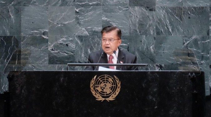 Di Forum PBB, JK Bicara  Kemitraan, Inovasi dan Inklusif Atasi Ketimpangan