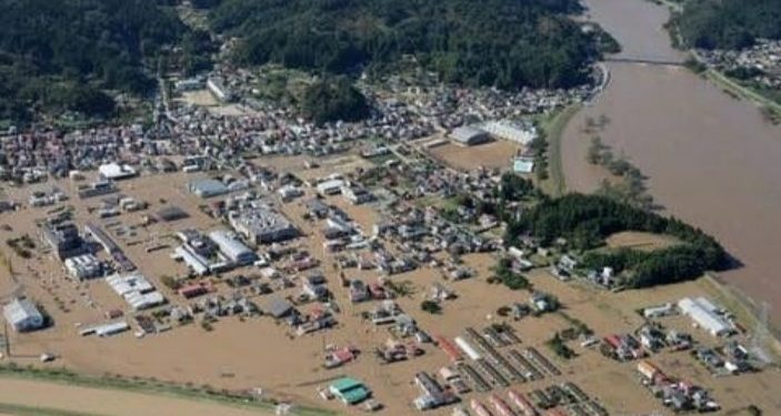 Jepang Dilanda Banjir, Ribuan Rumah Terendam, Puluhan Jiwa Tewas