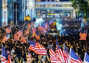 Parlemen Amerika Sahkan RUU Demokrasi Hong Kong