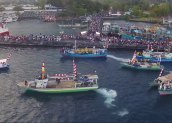 Kelas Dunia, Festival Selat Lembeh 2019  Dimeriahkan Konvoi 200 Kapal