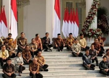 Presiden Jokowi Umumkan Kabinet Indonesia Maju