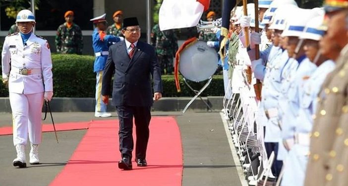 Konsep Pertahanan Prabowo, Kini Jadi Visi Presiden Jokowi