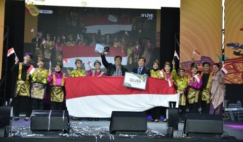 Indonesia Raih Medali Perak-World Culture Award di Seoul 3