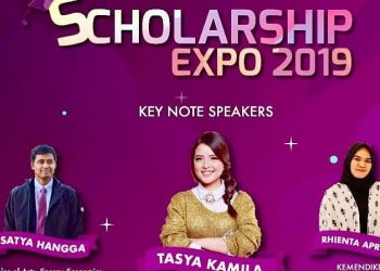 Satya Hangga Yudha dan Tasya Kamila Jadi Pembicara Utama dalam Ajang Scholarship Expo 2019 2