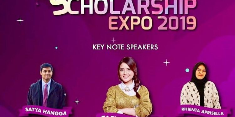 Satya Hangga Yudha dan Tasya Kamila Jadi Pembicara Utama dalam Ajang Scholarship Expo 2019 1