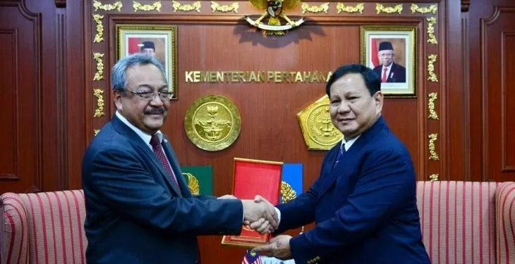 Menhan Prabowo Terima Kunjungan Kehormatan FSMTC Rusia dan Dubes Malaysia