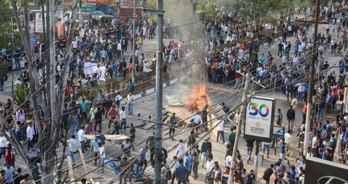 India Bergolak, 6 Tewas Saat Demonstrasi Menentang UU Kewarganegaraan