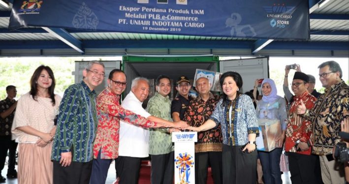 Indonesia Ekspor Perdana Produk UKM ke China Melalui PLB E-Commerce Senilai USD38.000