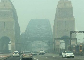 Bencana Kabut Asap Selimuti Kota Sydney