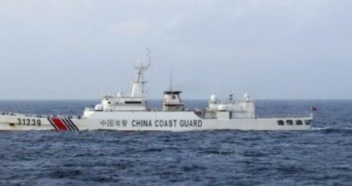 Naval Vessels Collide in Disputed South China Sea 1 Kapal China Langgar ZEE di Natuna, Indonesia Layangkan Protes Keras