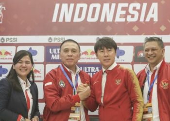 Masa Depan Skuat Garuda Indonesia Kini Ditangan Shin Tae-yong