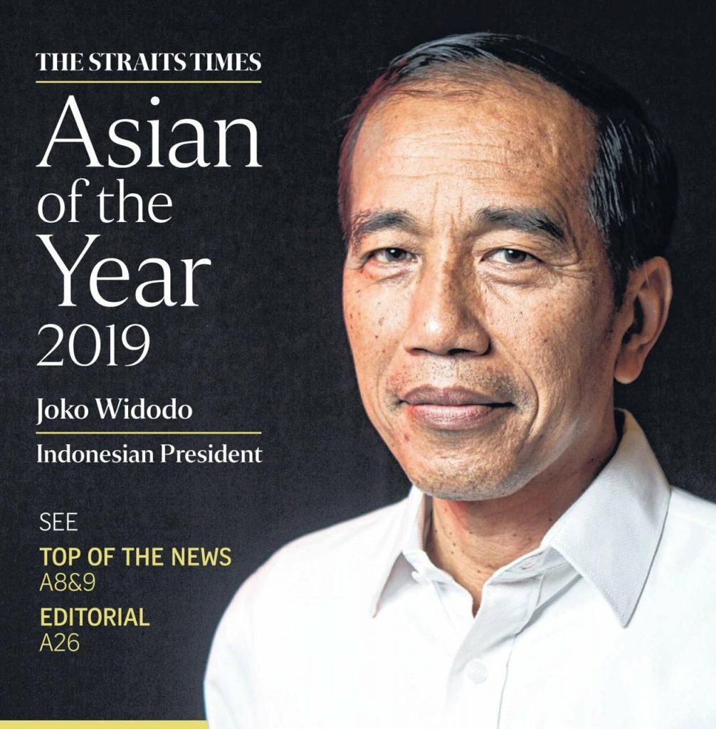 Presiden Jokowi Dinobatkan Sebagai ‘Asian of The Year 2019’ 1