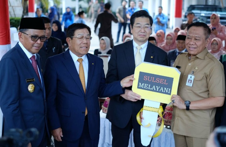 Jepang Hibahkan 38 Unit Ambulance dan Damkar untuk Sulsel Senilai Rp50 Miliar 1