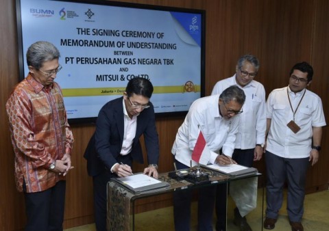 Kaborasi PGN dan Mitsui Kembangkan Bisnis dan Gas Bumi di Indonesia 1