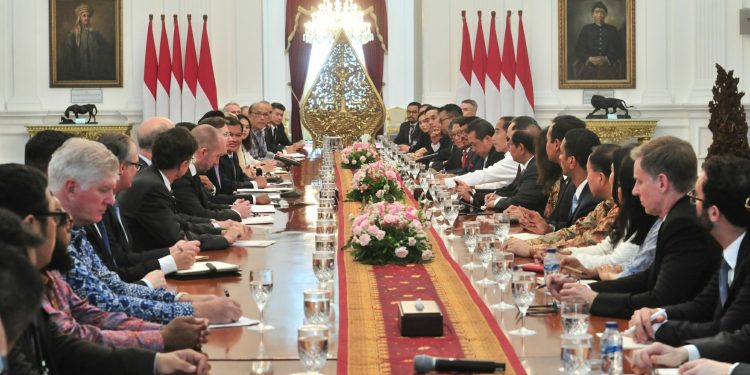 Jokowi Sambut Terbuka Kerja Sama Indonesia-Amerika dan ASEAN