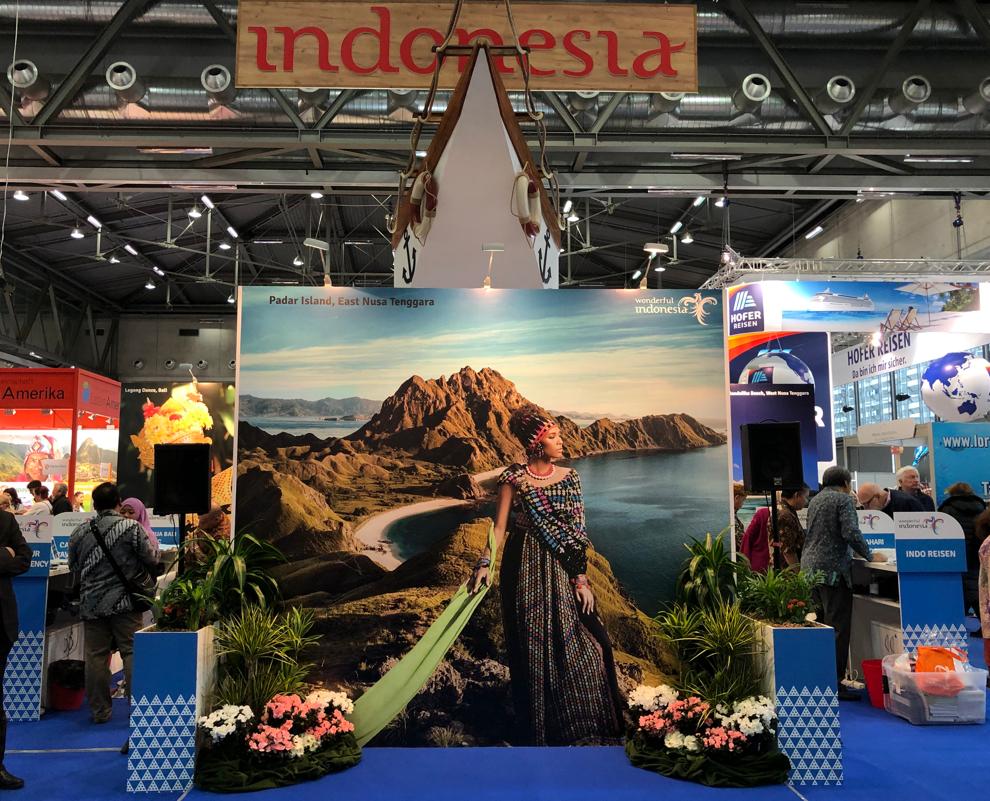 5 Destinasi Wisata Prioritas Indonesia Dikenalkan di Pameran Wisata Austria 1
