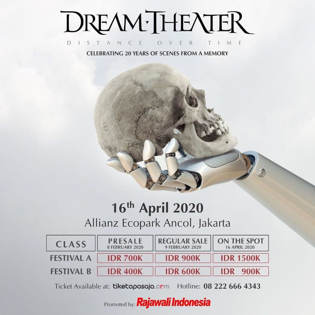 Group Musik Dream Theater Siap Hentak Jakarta 1