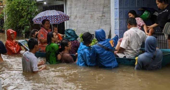 BNPB : Banjir di Indonesia Tersebar di 169 Titik