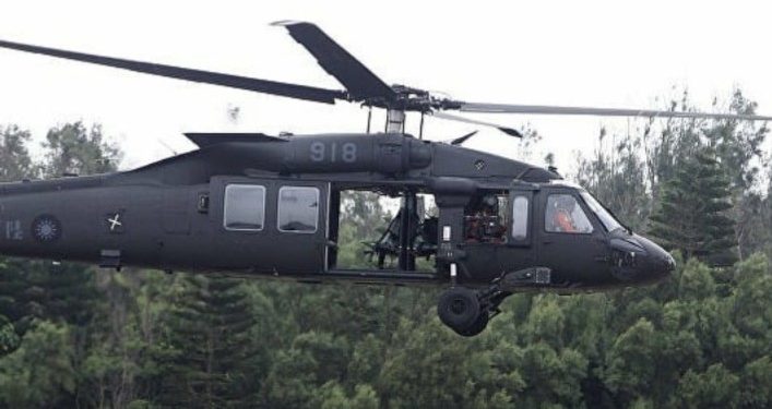 Kecelakaan Helikopter Black Hawk UH-60M di Taiwan, 8 Pejabat Militer Meninggal