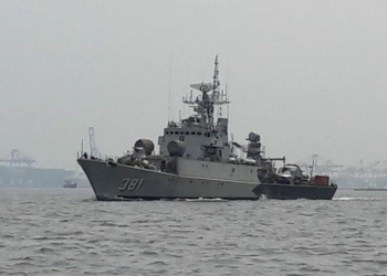 Kapal China Diusir oleh Kapal Perang Indonesia di Perairan Natuna