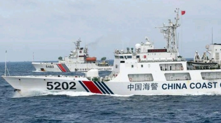 Tegang di Laut Natuna, Kapal China Nyaris Tabrakan dengan KRI Usman Harun 3