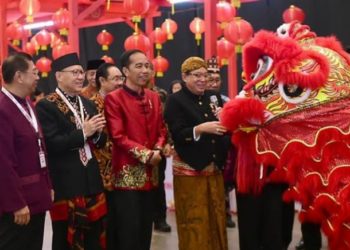 Perayaan Imlek, Jokowi Ajak Semua Pihak Bersatu untuk Indonesia Maju