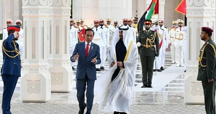Jokowi Minta Putra Mahkota UEA Jadi Dewan Pengarah Pembangunan Ibu Kota Baru